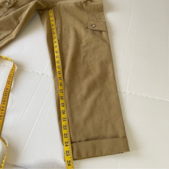 2MOOD Cargo Women’s Pants Stylish Tan Women's Trousers - Picture 8 of 11